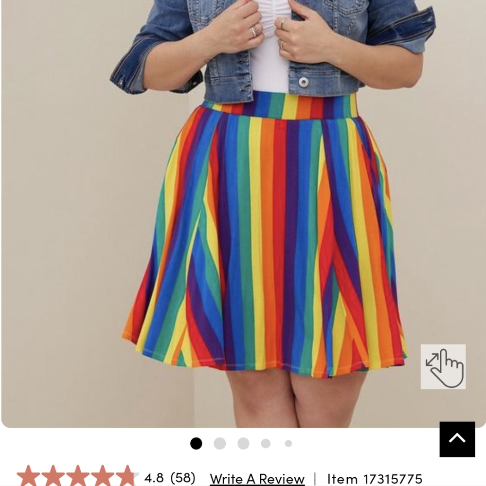 🌈 Skirt with built-in shorts